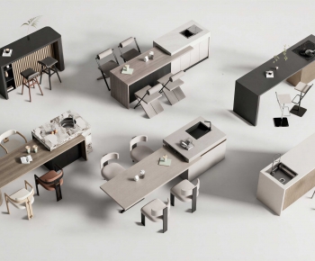 Modern Dining Table And Chairs-ID:315124038