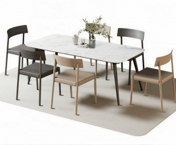 Modern Dining Table And Chairs-ID:567204953