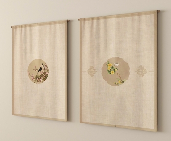 New Chinese Style Door Curtain-ID:900799992