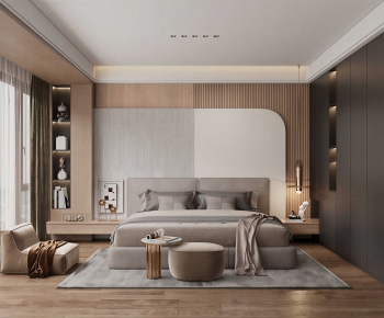 Modern Bedroom-ID:343739036