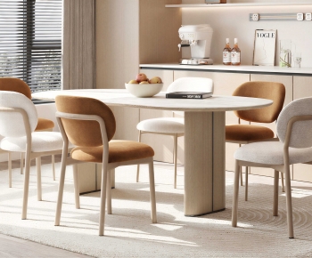 Modern Dining Table And Chairs-ID:984980111
