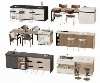 Modern Counter Bar-ID:999253996