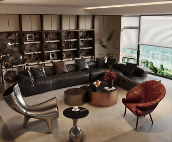 Modern A Living Room-ID:297966964