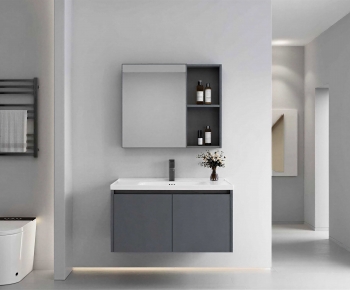 Modern Bathroom Cabinet-ID:539704085