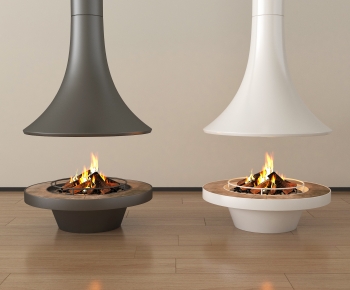Modern Fireplace-ID:613385929