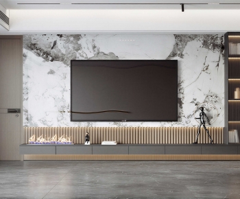 Modern TV Wall-ID:390506033