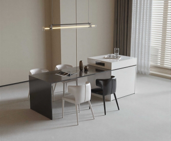 Modern Dining Table And Chairs-ID:466913944