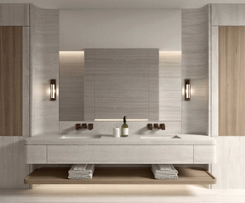 Modern Bathroom Cabinet-ID:497874988