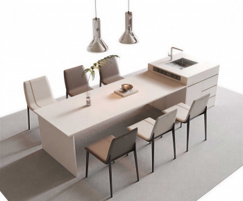 Modern Dining Table And Chairs-ID:701091051