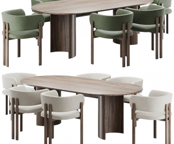 Modern Dining Table And Chairs-ID:301265003