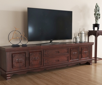New Chinese Style TV Cabinet-ID:568923002