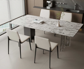 Modern Dining Table And Chairs-ID:797343977