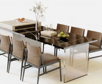 Modern Dining Table And Chairs-ID:153774024