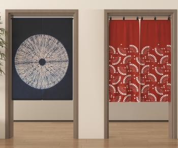 Japanese Style Door Curtain-ID:785630941