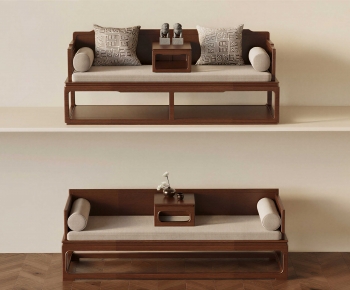 New Chinese Style Arhat Bed-ID:783983953