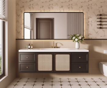 Modern Bathroom Cabinet-ID:872308022