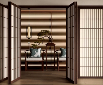 New Chinese Style Sliding Door-ID:259334095
