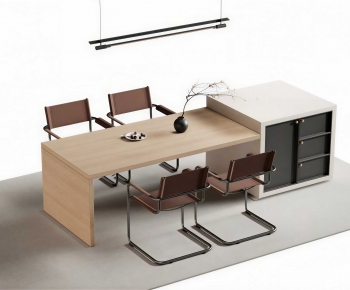 Modern Dining Table And Chairs-ID:198383091