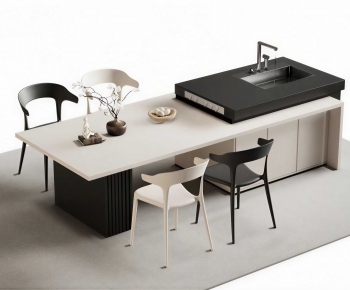 Modern Dining Table And Chairs-ID:393479113