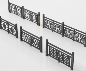 New Chinese Style Guardrail-ID:224942921