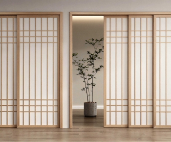 Japanese Style Sliding Door-ID:680943017