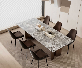 Modern Dining Table And Chairs-ID:163476945