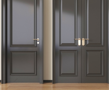 French Style Single Door-ID:696218015