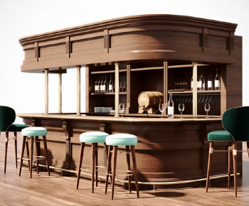 Industrial Style Counter Bar-ID:895507101