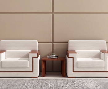 New Chinese Style Single Sofa-ID:709038021