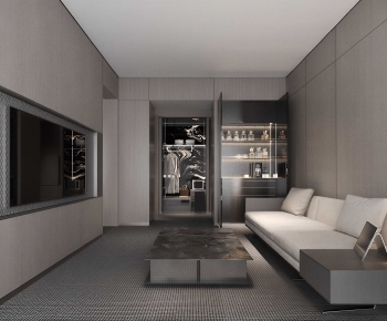 Modern A Living Room-ID:258404979