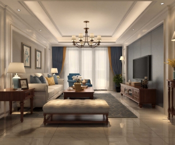 American Style A Living Room-ID:513164041