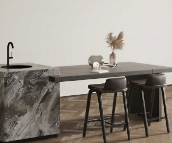 Modern Dining Table And Chairs-ID:970659026