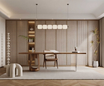 Wabi-sabi Style Study Space-ID:174278978