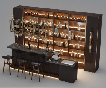 Modern Counter Bar-ID:445599088