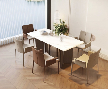 Modern Dining Table And Chairs-ID:711141118