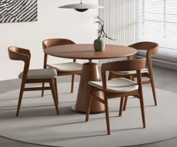 Modern Dining Table And Chairs-ID:604360106