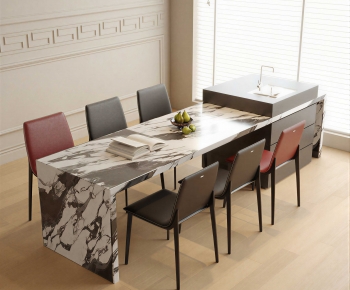 Modern Dining Table And Chairs-ID:629265074