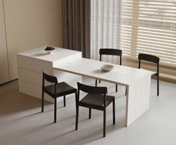 Modern Dining Table And Chairs-ID:672122005