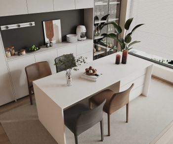 Modern Dining Table And Chairs-ID:889547118