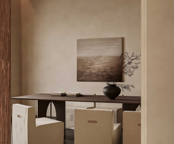 Wabi-sabi Style Dining Room-ID:829560046