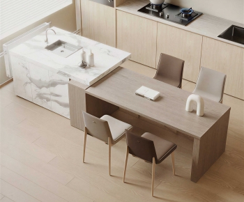 Modern Dining Table And Chairs-ID:360898021