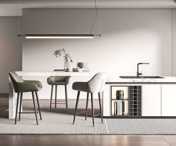 Modern Dining Table And Chairs-ID:396572116