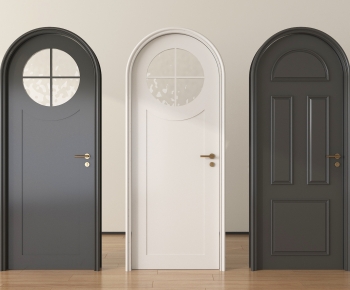 French Style Single Door-ID:956589946