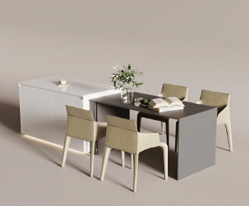 Modern Dining Table And Chairs-ID:334970958
