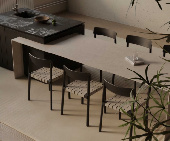 Modern Dining Table And Chairs-ID:299269919