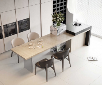 Modern Dining Table And Chairs-ID:149478951