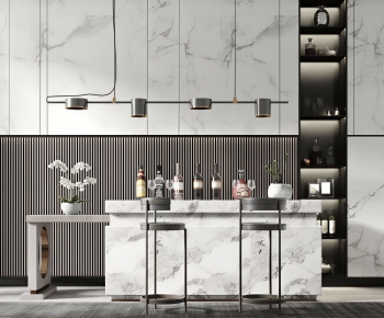 Modern Counter Bar-ID:663726091