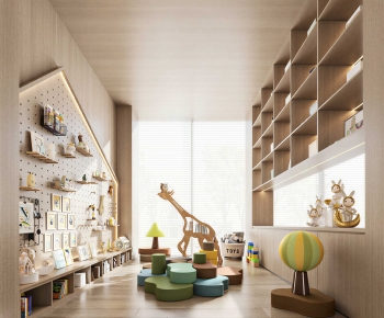 Nordic Style Children's Room Activity Room-ID:746051073