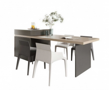 Modern Dining Table And Chairs-ID:689435963