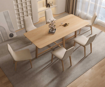 Modern Dining Table And Chairs-ID:234894992